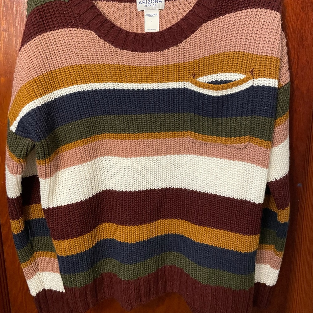 Knit Colorblock Sweater